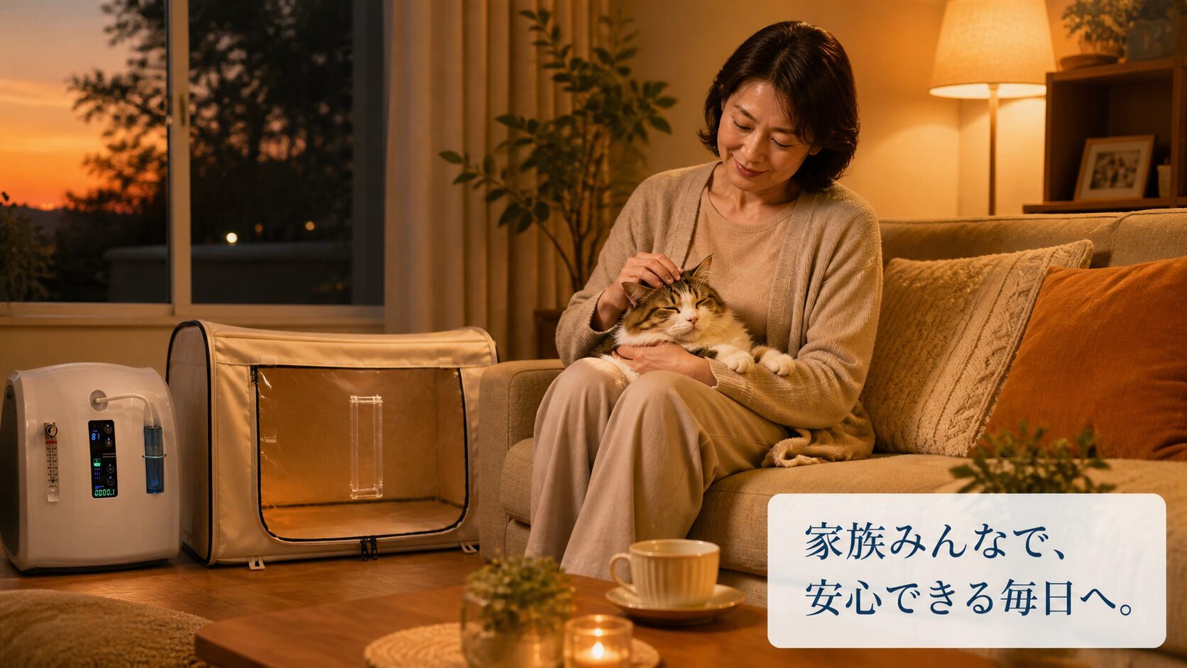 家族みんなで安心できる毎日へ｜酸素ケアのある暮らし
