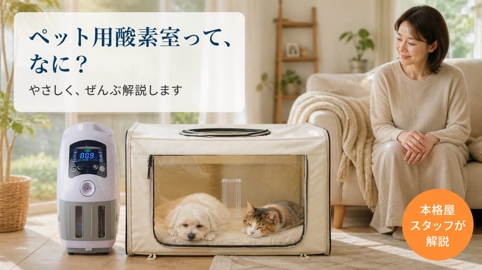 ペット用酸素室とは｜やさしい入門ガイド