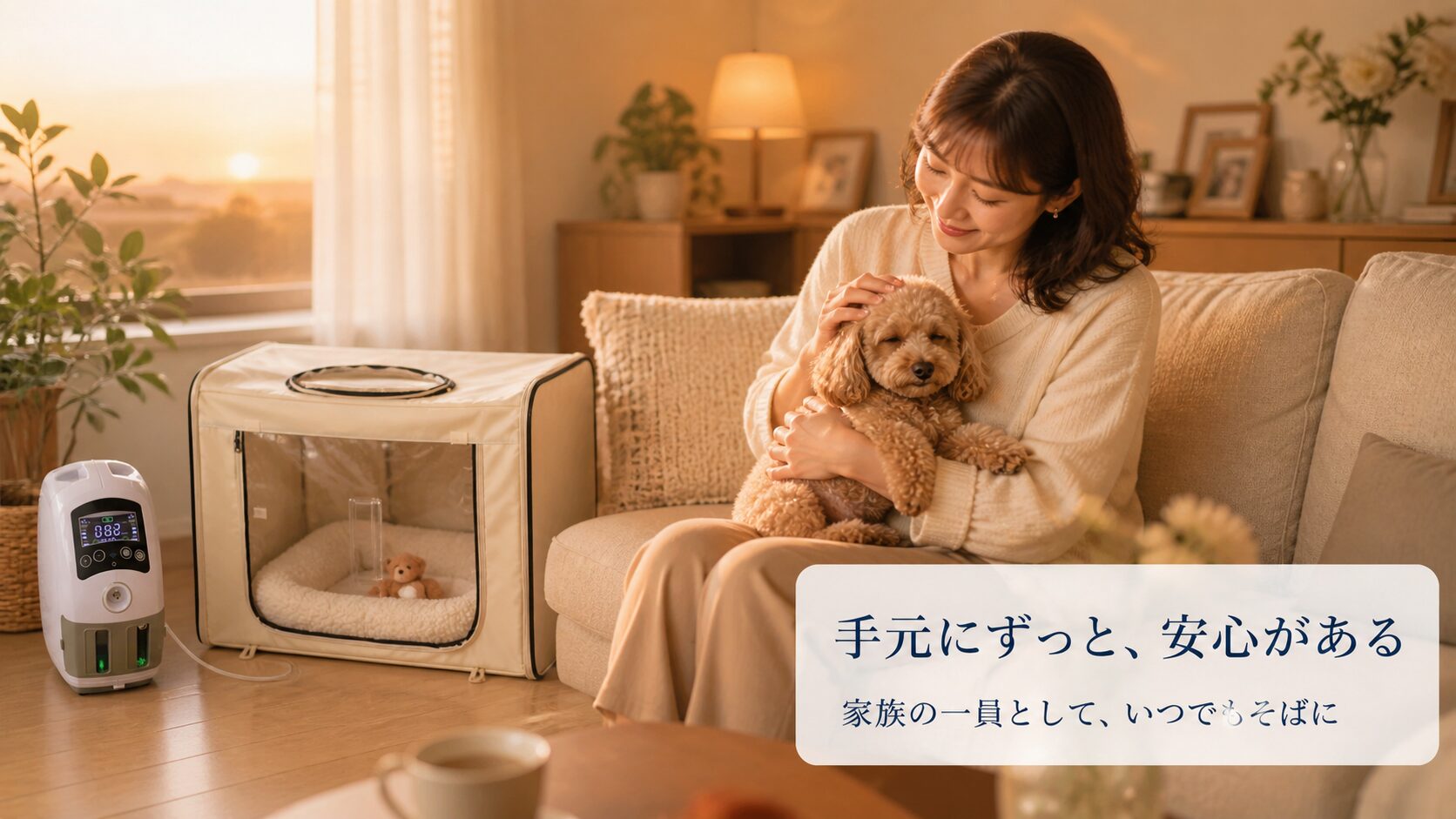 購入後の温かい家族時間｜手元にずっと、安心がある
