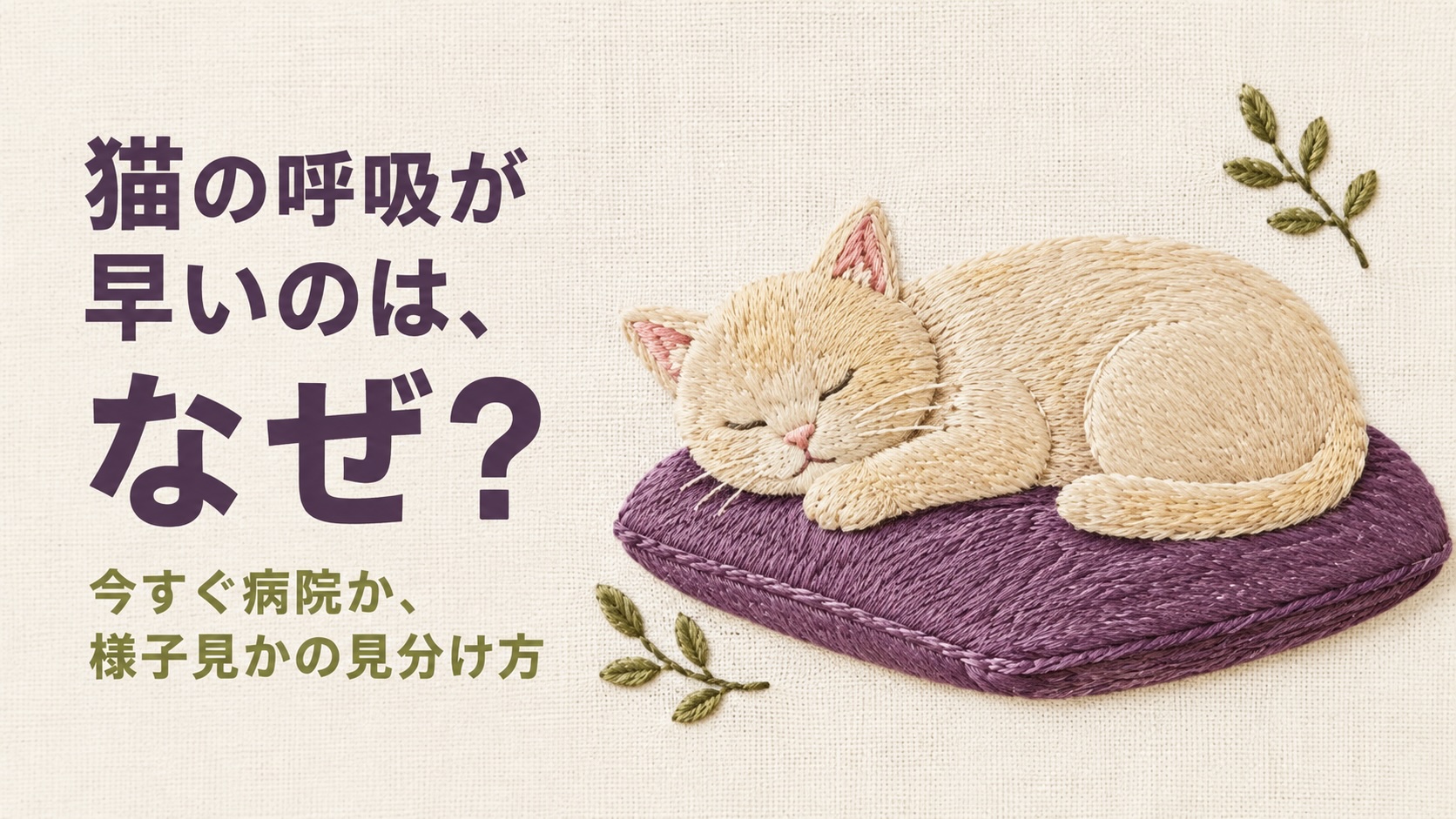 猫 呼吸 早い